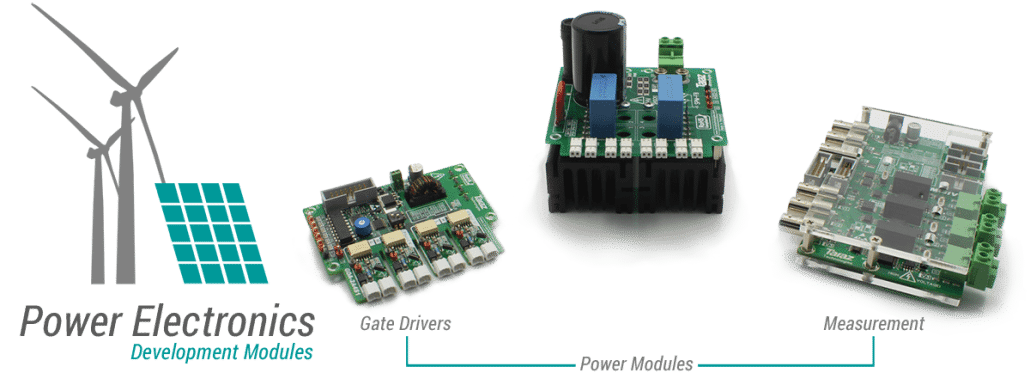 Power Electronics Development Modules for fast prototyping