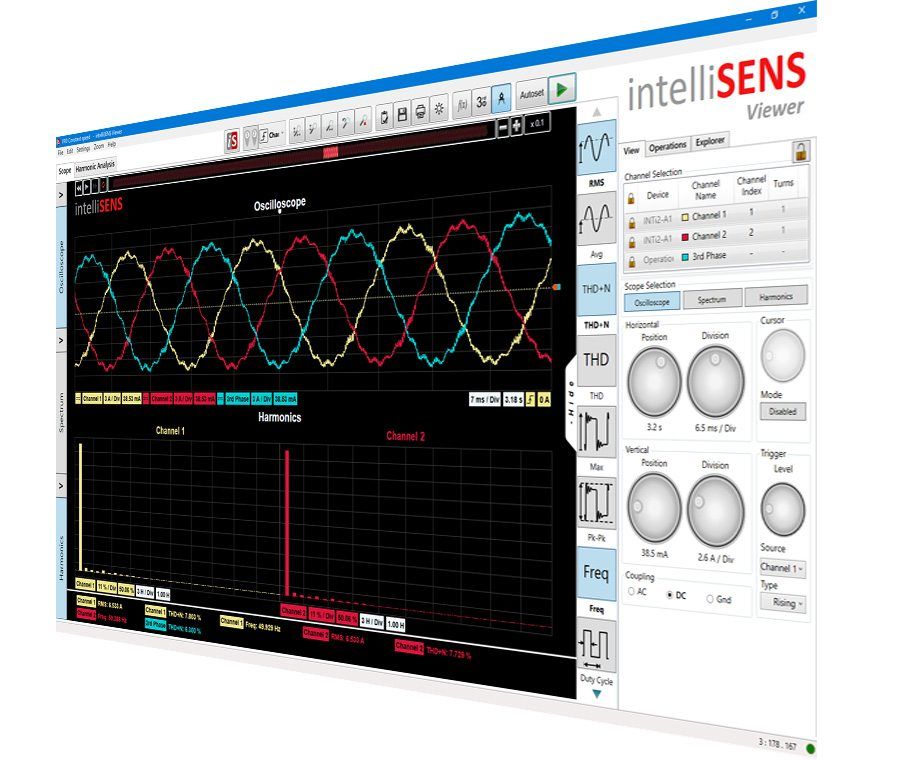 software intellisens para el análisis de circuitos de potencia