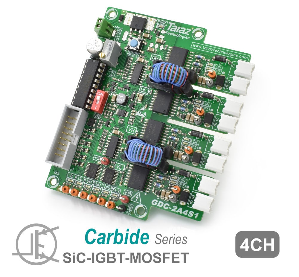 GDC-2A4S1 SiC Gate Driver Module Board