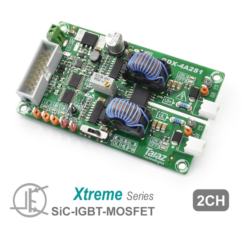 GDX-4A2S1 SiC-Gate-Treiber-Modul-Platine