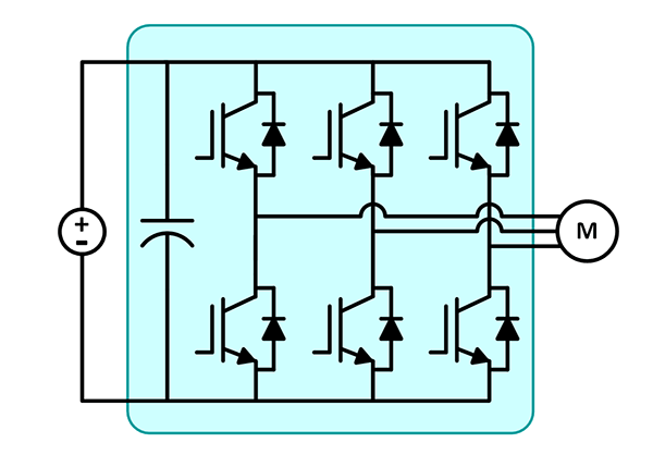 Inverter Stack Component SPM-VFDHP 40kW SiC/IGBT 3 Phase Inverter Stack | Taraz Technologies