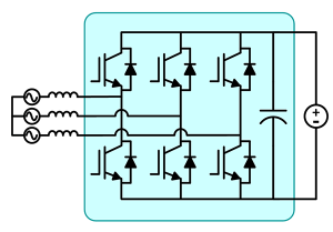 3-Phasen-Aktiv-Gleichrichter