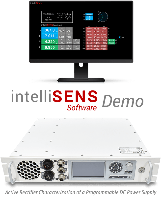 Demostración del software intelliSENS