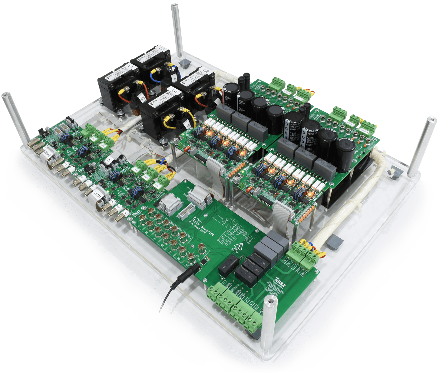 3 Phase Grid-Tie Solar Inverter System