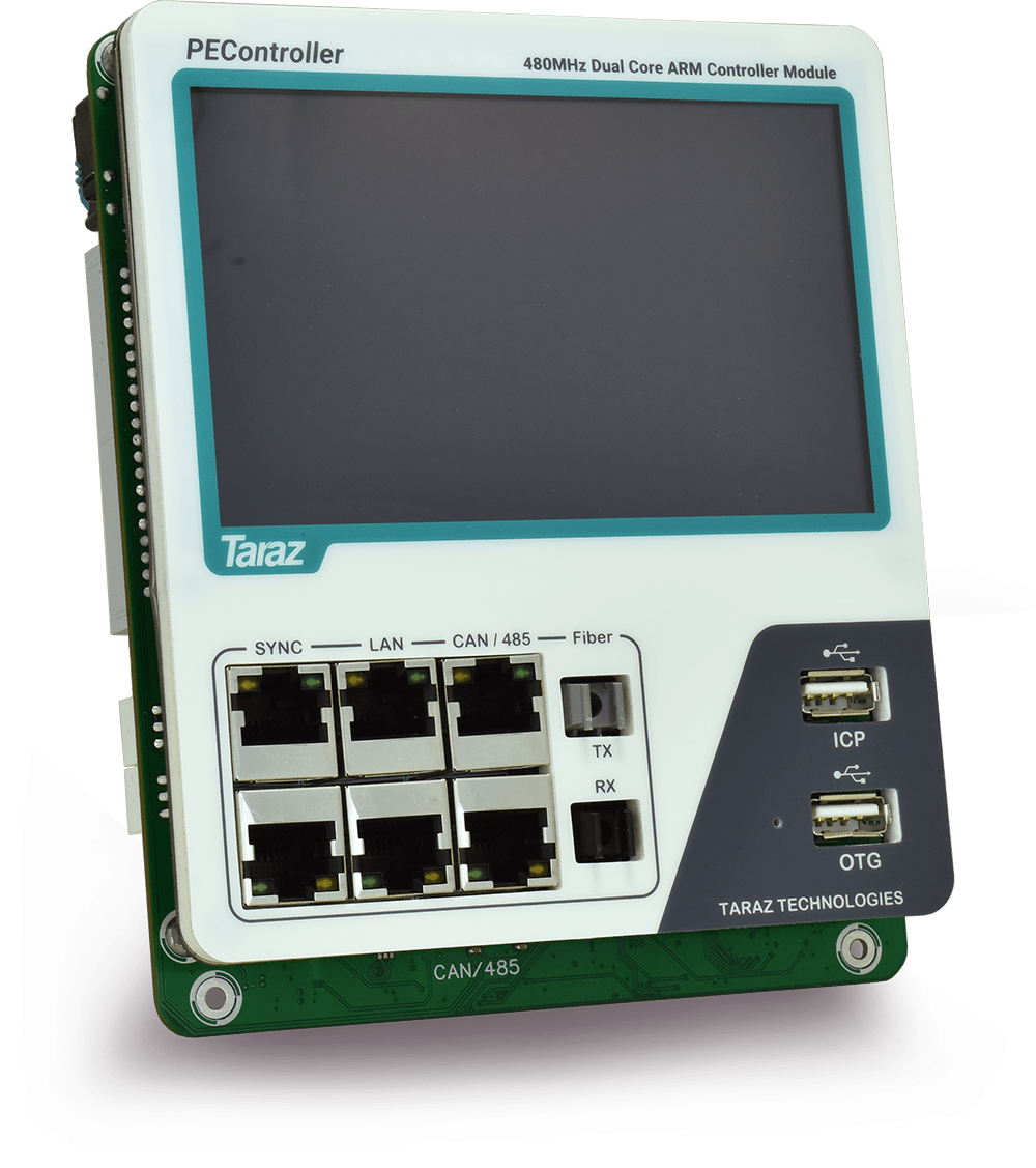 带 5 英寸触摸显示屏 STM32H745BI 的 PEController 双核 ARM 控制器模块