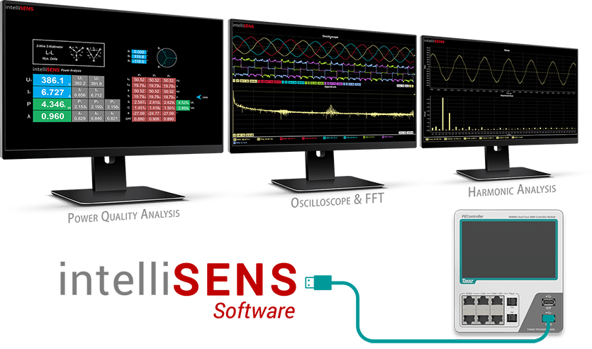 Intégration du logiciel intelliSENS dans le PEController