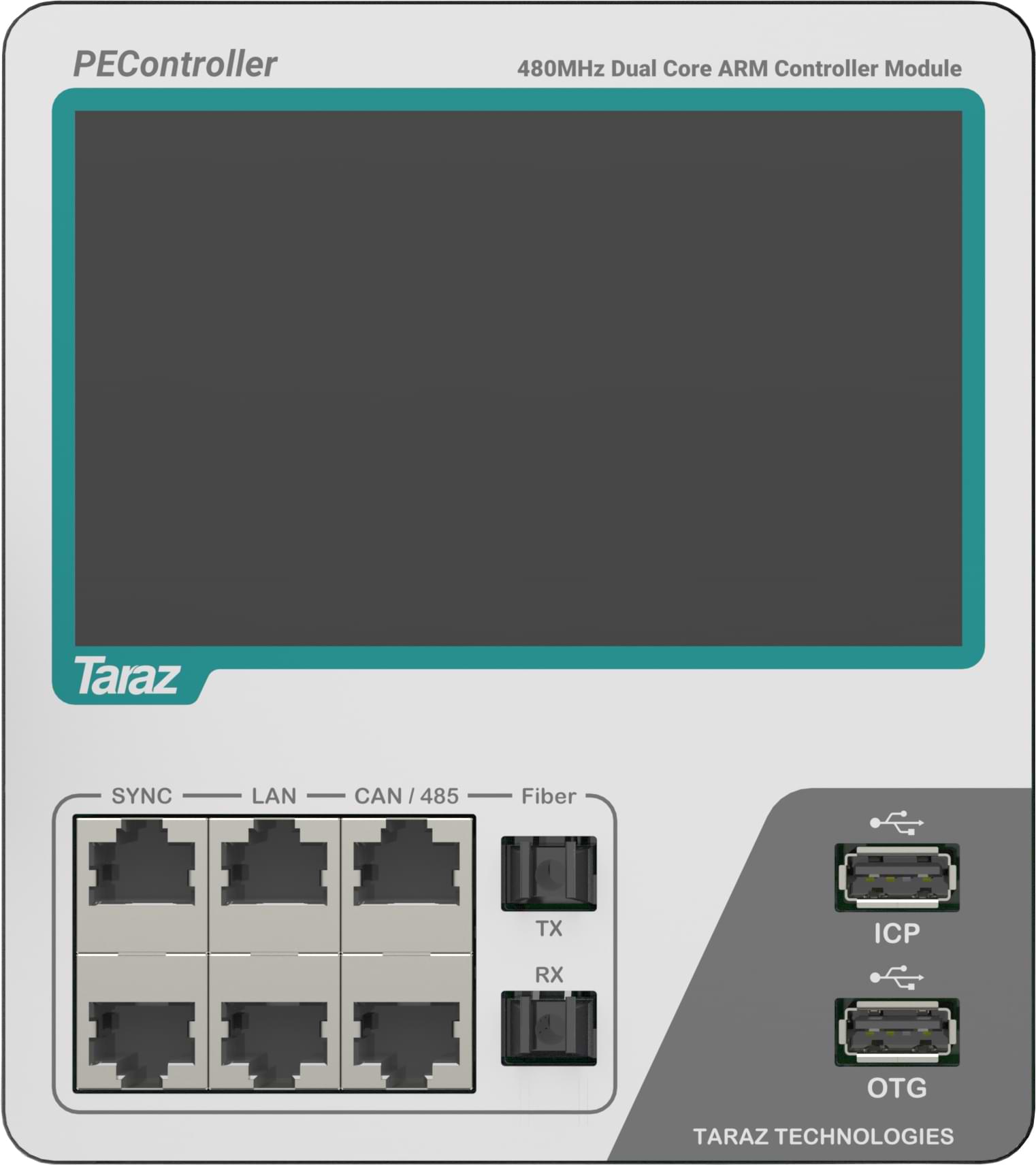 Módulo controlador ARM de doble núcleo a 480 MHz con pantalla táctil de 5" basado en STM32H745BI