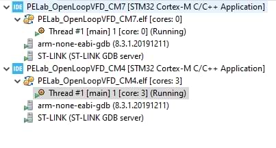 PEControllerBSP-Debug-Ansicht