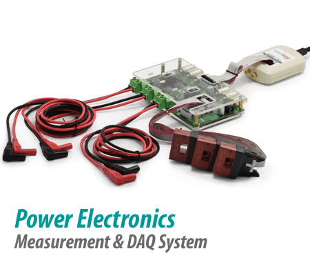 PE-DAQ Système de mesure et d'acquisition de données en électronique de puissance