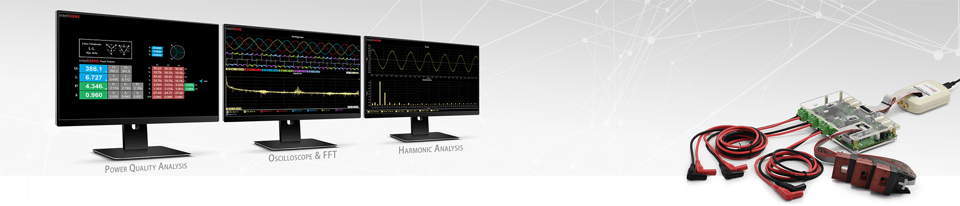 Power Electronics Measurement and DAQ System that can replace 3 phase power quality analyzer, oscilloscope & recorder
