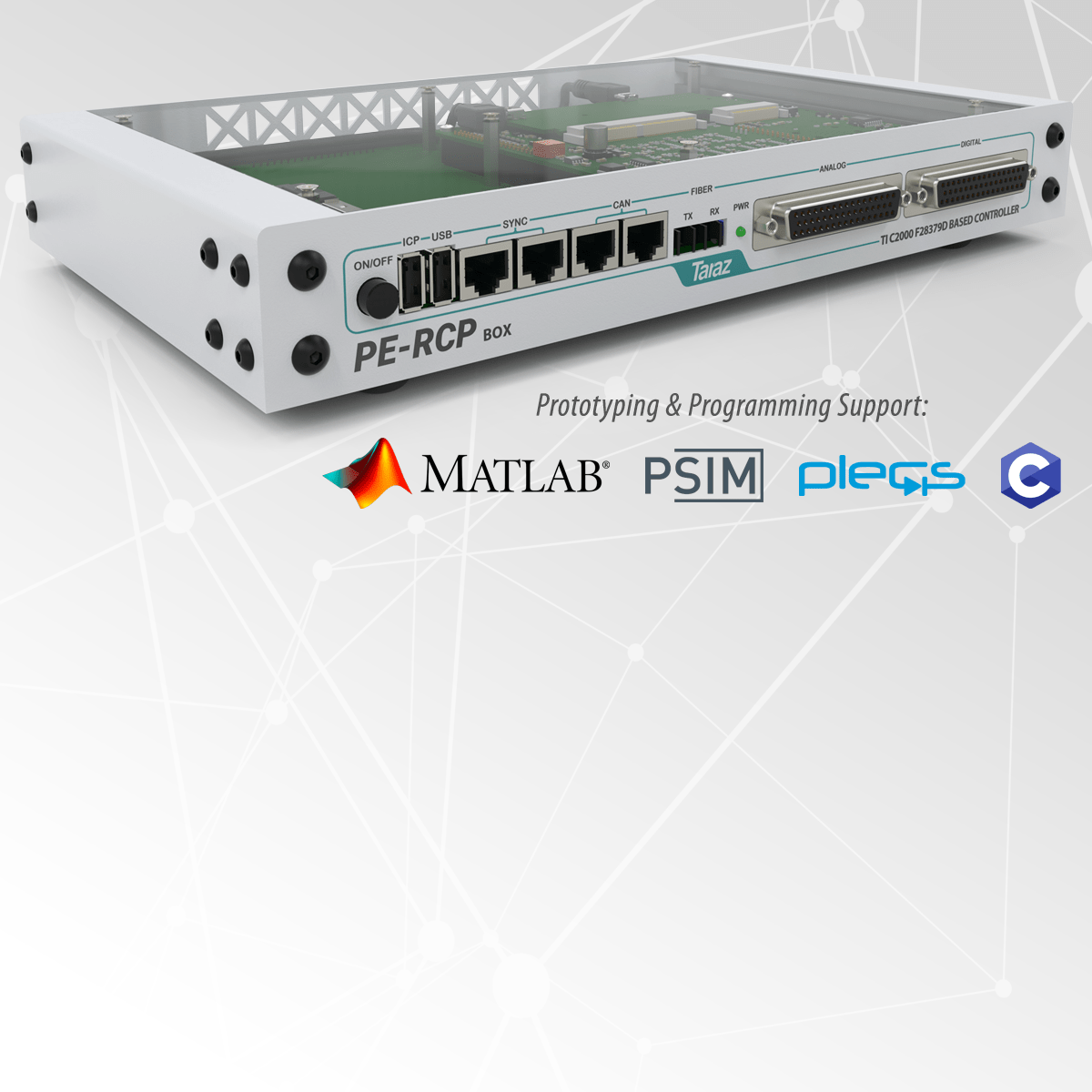 PE-RCP Box Based on TI C2000 F28379D Controller