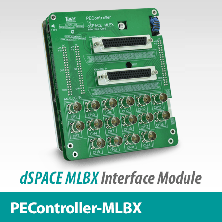 Tarjeta hija de interfaz de PEController a dSPACE MicroLabBox