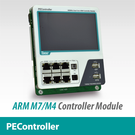 PEController Dual-Core ARM Controller Module with 5” Touch Display STM32H745BI