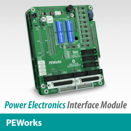 PEWorks Power Electronics Development Modules Interface Daughter Card