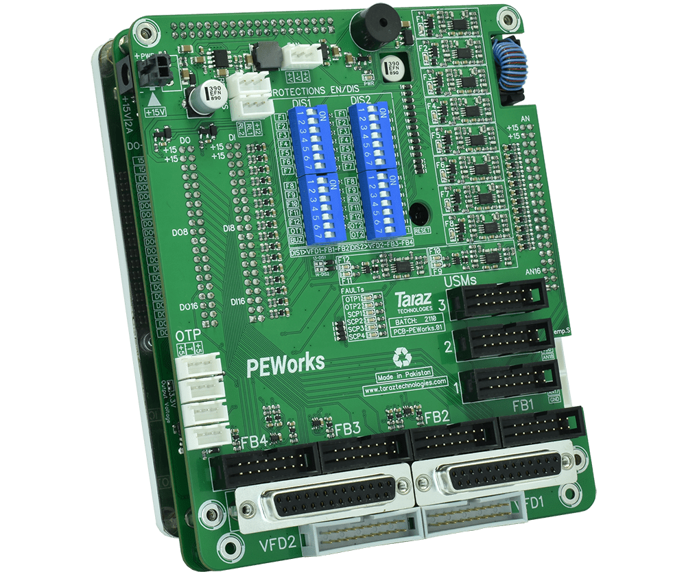PEWorks Power Electronics Development Modules Interface Daughter Card