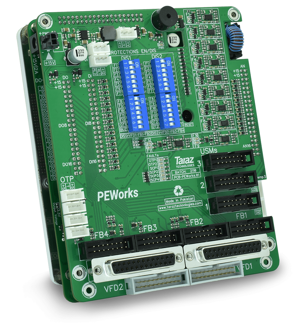 PEWorks Power Electronics Development Modules Interface Daughter Card