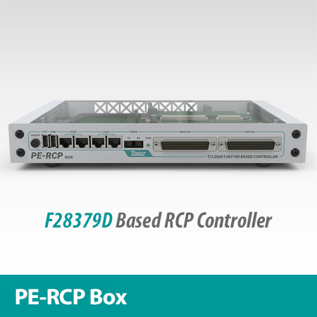 Caja PE-RCP basada en el controlador TI C2000 F28379D