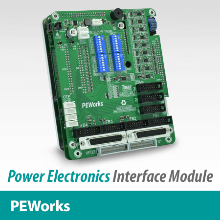 Tarjeta hija de interfaz de módulos de desarrollo de electrónica de potencia PEWorks