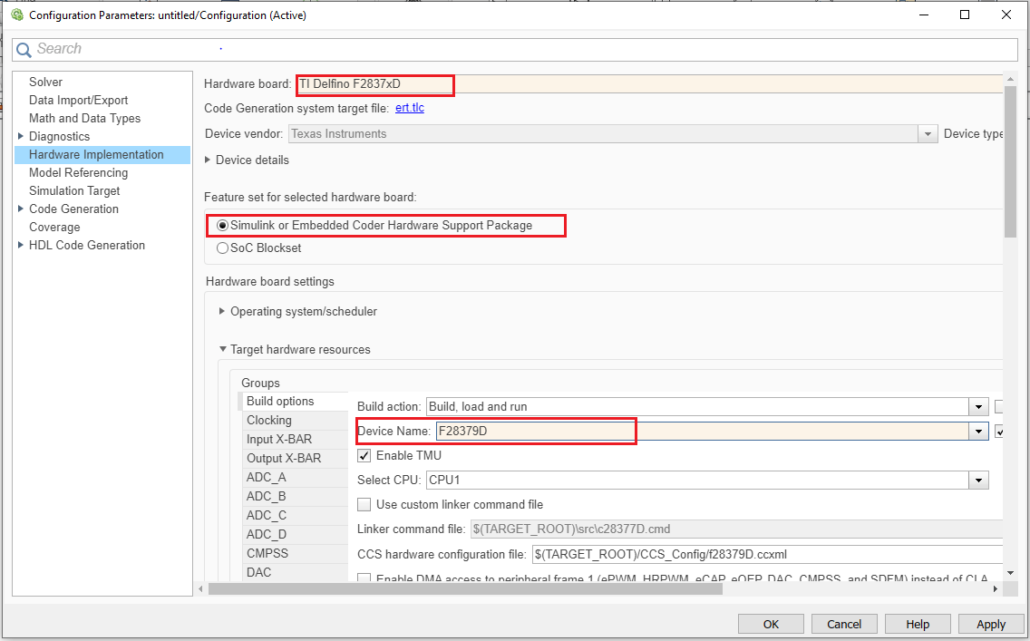 Configuración del hardware PE-RCP