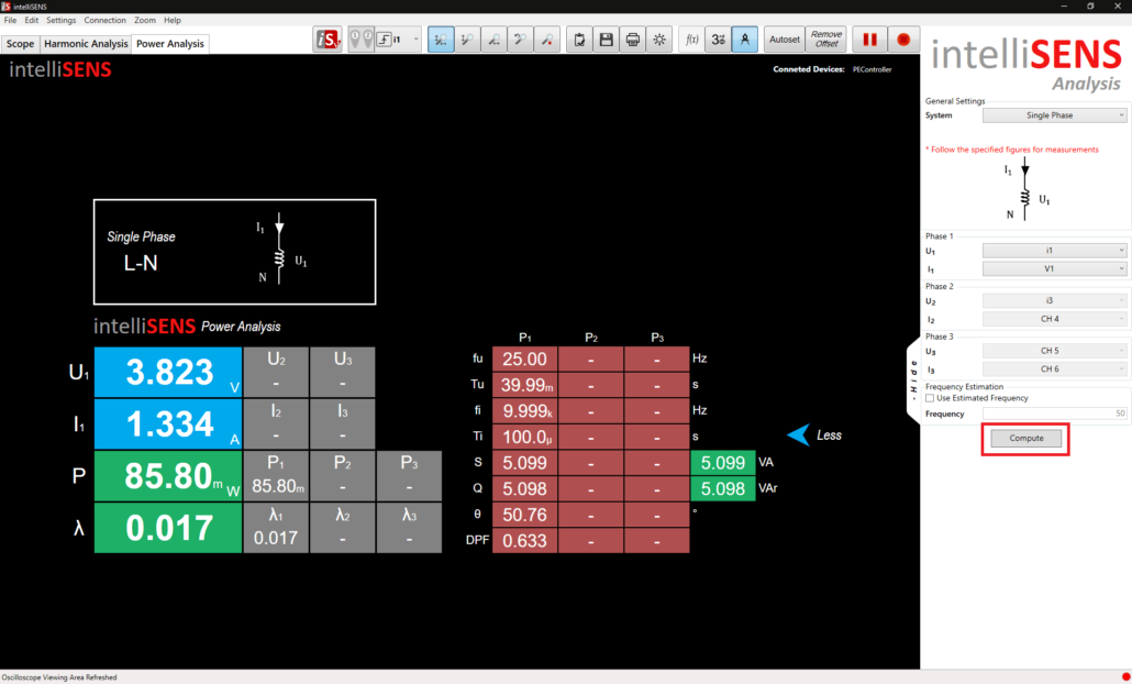 電力分析 intelliSENS