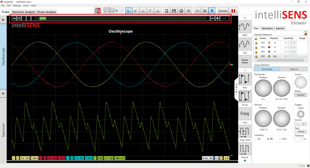 Navigation intelliSENS