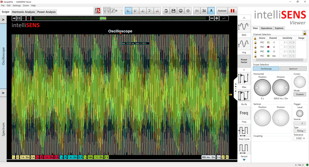 Reproducir intelliSENS